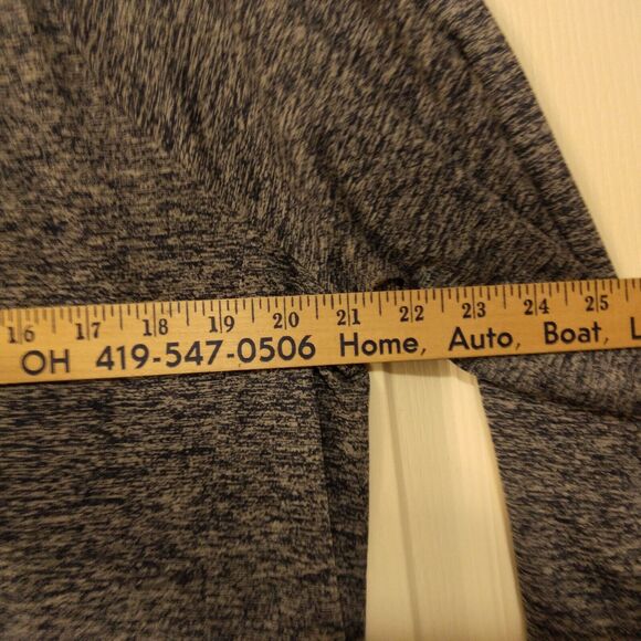 Under Armour hooded tshirt womens XL Xlarge blue long sleeve loose drawstring - Picture 5 of 8